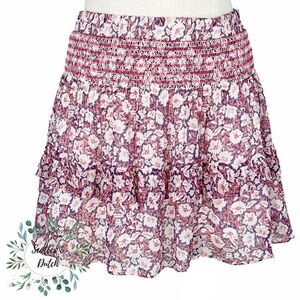 Anthropologie Rebecca Minkoff Floral Canyon Mini Skirt